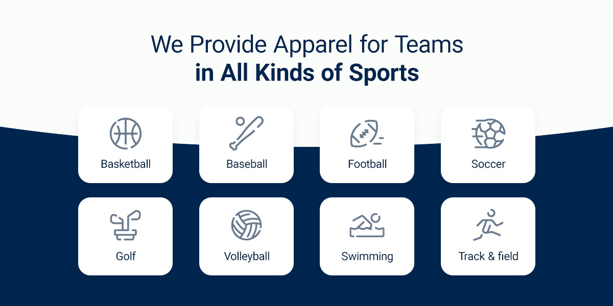 Custom Apparel for Sports Teams: Choosing the Right Swag for Your Sport

